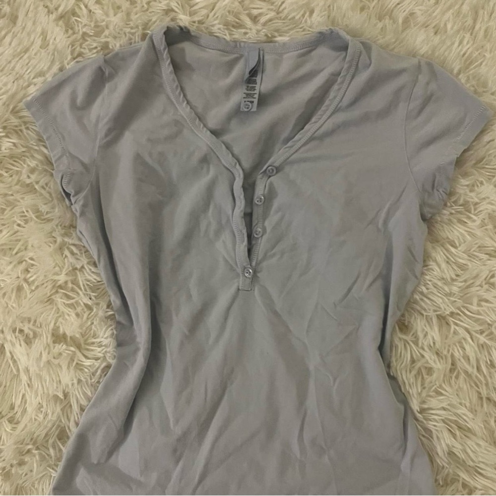SKIMS Henley T-Shirt
